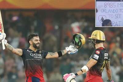 Virat Kohli Fan Travelling from California to Watch 'King' Bat in Hyderabad Shows IPL Craze is Real