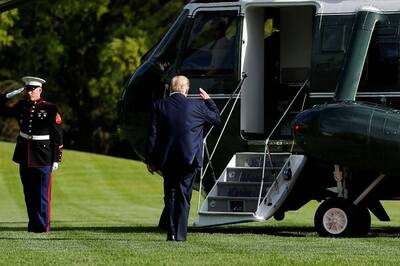 Trump Leaves White House Grounds for First Time in a Month for Presidential Retreat