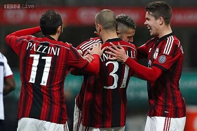 AC Milan beat Cagliari 3-1 for 1st win in four Serie A matches