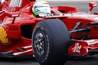 Massa back driving F1 car, feels like his old self