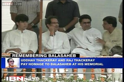 Bal Thackeray's death anniversary: Signs of thaw between Uddhav and Raj