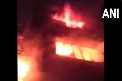 Fire at Petro Product Storage Unit Outside Raipur