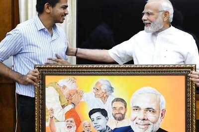 'Dream Come True': Artist with Speech, Hearing Impairment Presents PM Modi His Painting