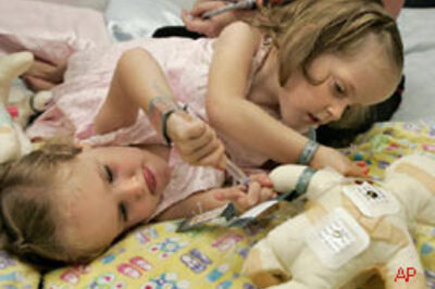 Conjoined twins separated successfully