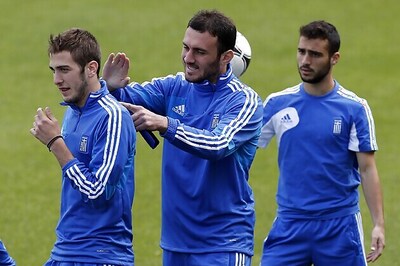 Greece face Russia in a must win game