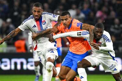 10-Man Marseille Secure 3-2 Comeback Win Over Lyon In Ligue 1