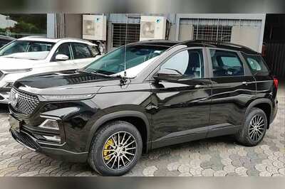All-Black Customised MG Hector SUV Looks Extremely Classy and Glossy