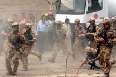 Iraqis cheer crash of British chopper