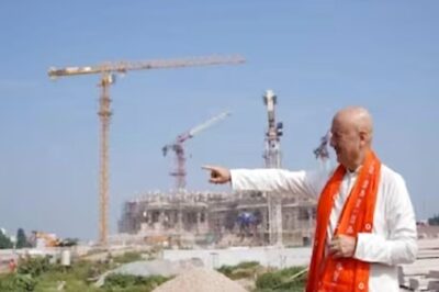 ‘Will Definitely Come For Inauguration’: Anupam Kher After His Ram Mandir Site Visit