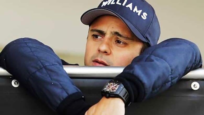 Felipe Massa on top for Williams, Sebastian Vettel sidelined