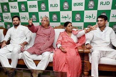 CBI Files Chargesheet Against Lalu, Rabri, Tejashwi in IRCTC Case