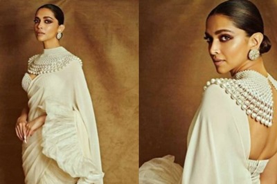 Deepika Padukone Stuns in Ruffled Saree On the Closing Ceremony of 75th Cannes Film Festival; See Pics