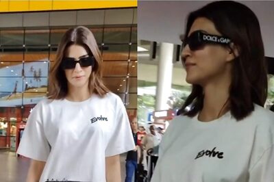 Adipurush Actress Kriti Sanon Rocks A White Tee-Blue Denims Combo At The Airport, Turns Heads; Watch