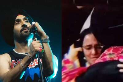 Diljit Dosanjh Kisses His Mom As He Introduces Her For the FIRST Time, She Breaks Down | Watch