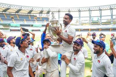 Loud Dhols, Chants and The Dhawal Kulkarni Farewell: How Mumbai Celebrated Their 42nd Ranji Trophy Title at Wankhede