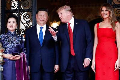 Donald Trump Kicks Off Florida Meetings With Chinese President Xi Jinping