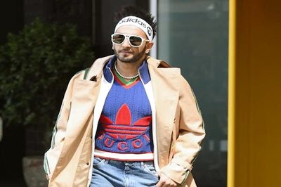 Ranveer Singh Goes For A Stroll In New York Ahead Of Tiffany & Co. Event