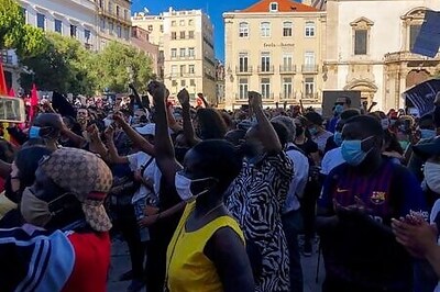 'Racism kills': hundreds protest after Black actor shot dead in Lisbon