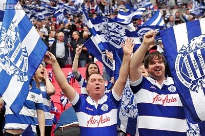 QPR back in Premier League after beating Derby