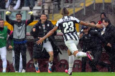Vidal named Juventus Player of the Year
