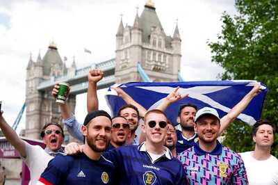 WATCH | Scotland’s 'Tartan Army' Takes Over London Ahead of Euro 2020 Clash Against England