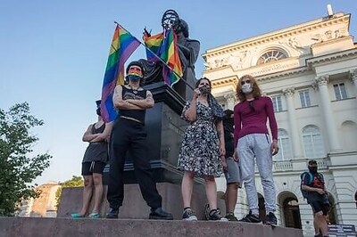 Polish police detain 48 people after LGBT protest