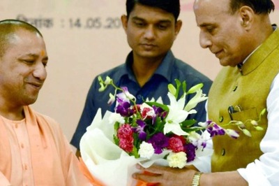 'Criminals' Heart Stops': In Lucknow, Rajnath Singh All Praise for UP CM, Hails 'Amazing Jodi' of Modi-Yogi