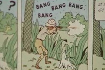 Tintin goes on the Desi trail