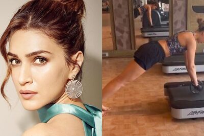 Kriti Sanon Uses Treadmill For Rigorous Workout Session But There's a Twist