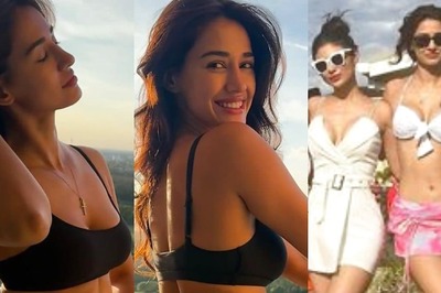 HOT! Disha Patani Poses in Nothing But Black Bra, Raises Heat on Instagram With Sexy Photos