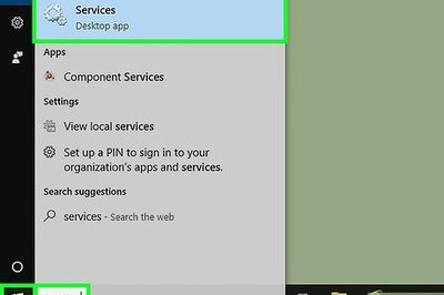 How to Open Windows Services