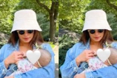 Priyanka Chopra Takes Daughter Malti For a Walk In a Park As They Enjoy Their First Vacation In New York