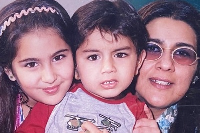 Sara Ali Khan Shares Unseen Childhood Photo With Ibrahim Ali Khan To Wish Their ‘Whole World’ Mother’s Day