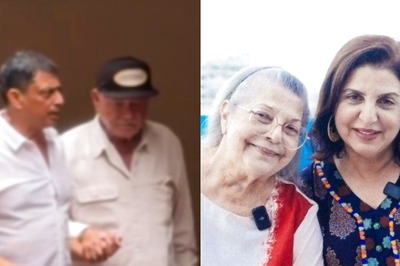 Salman Khan's Father Salim Khan Visits Farah Khan's Home To Pay Last Respects To Menaka Irani