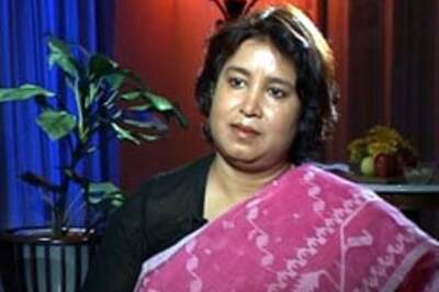 Taslima hounded out of Jaipur too, on the run