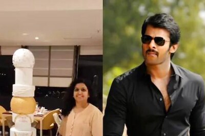 Prabhas Surprises Director Prashanth Neel With 6-feet Tall Cake on His Birthday