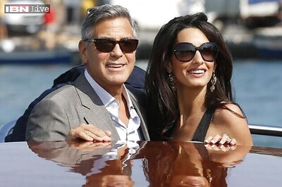Amal Alamuddin Clooney gets back to work in Greece