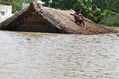 Vijayawada, 200 villages threatened by floods
