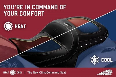 Indian Motorcycle's New Seat With Air Conditioner is Just What Motorcyclists in Our Country Need