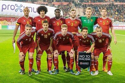 Belgium remain on top of FIFA rankings