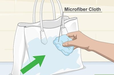 How to Clean a White Leather Purse