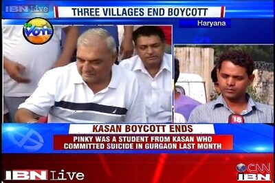 Haryana Assembly polls: 3 villages decide not to boycott polls over student suicide case