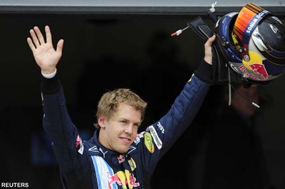 Sebastian Vettel wins Formula One title