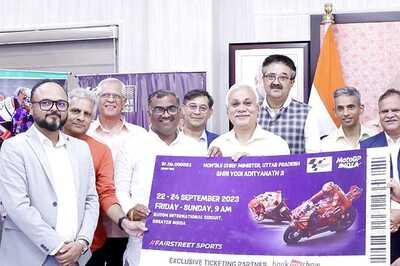 UP CM Yogi Adityanath Unveils MotoGP Bharat First Ticket; Prices Start from 800 Rupees