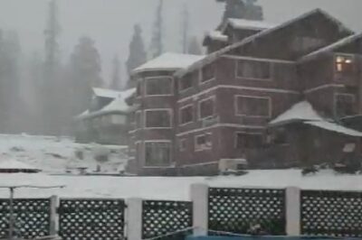 Weather Updates: Bengaluru Flooded After Heavy Rain; Kashmir Receives Fresh Snowfall