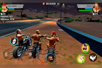 WWE Racing Showdown Bike and Combat Game Now Available for Android and iOS in India