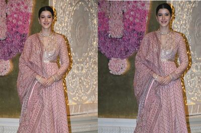  Anant Ambani And Radhika Merchant Pre-Wedding Celebrations: Shanaya Kapoor Is A Vision In Traditional Wear