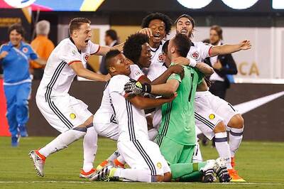 Colombia Down Peru to Reach Copa America Semis