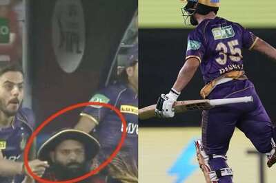 Meet KKR's Mystery Man Whose 'Serious' Face After Rinku Singh's Heroics Went Viral