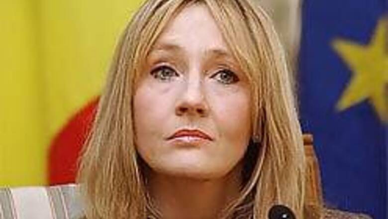 J K Rowling pokes fun at fashion models
